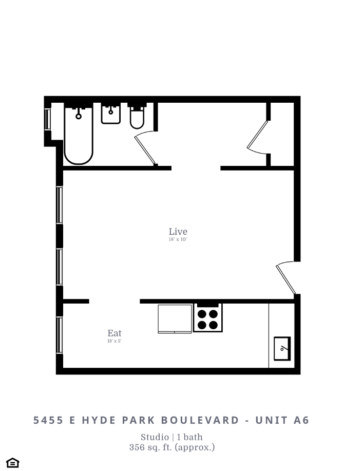 5455 S Blackstone Ave Studio-1 Bed Apartment for Rent - Photo Gallery 14